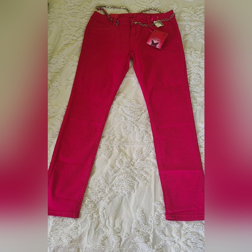 L.A Idol hot pink pants